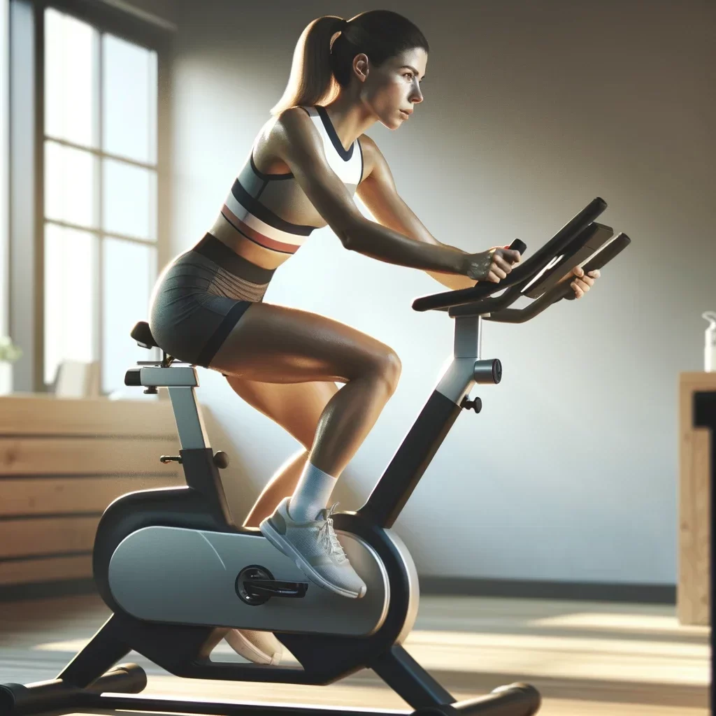 Comment perdre du poids avec un vélo d'appartement.